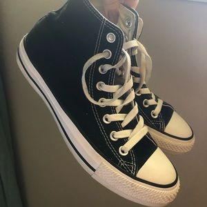 Black High Top Converse